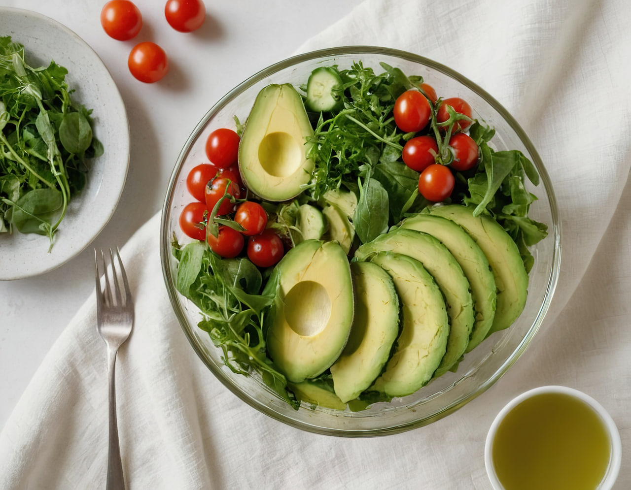 A balanced and healthy meal